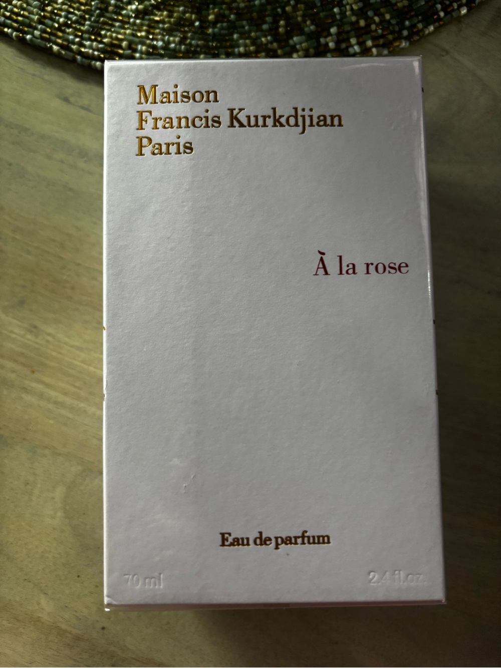 Maison Francis Kurkdjian A la rose 🌹